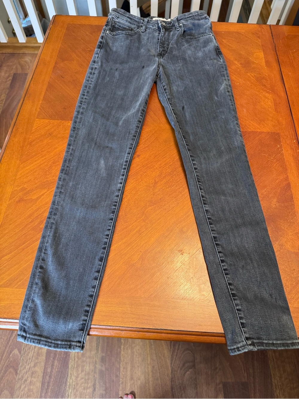 LEVI’S: Women’s Classic Faded Black Slim Jeans